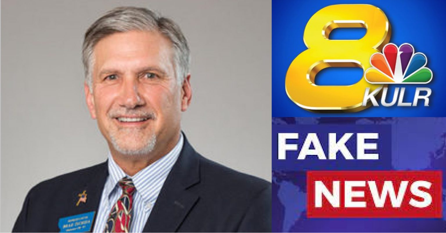 Missoula HD Rep Brad Tschida calls out fake news at KULR-TV.