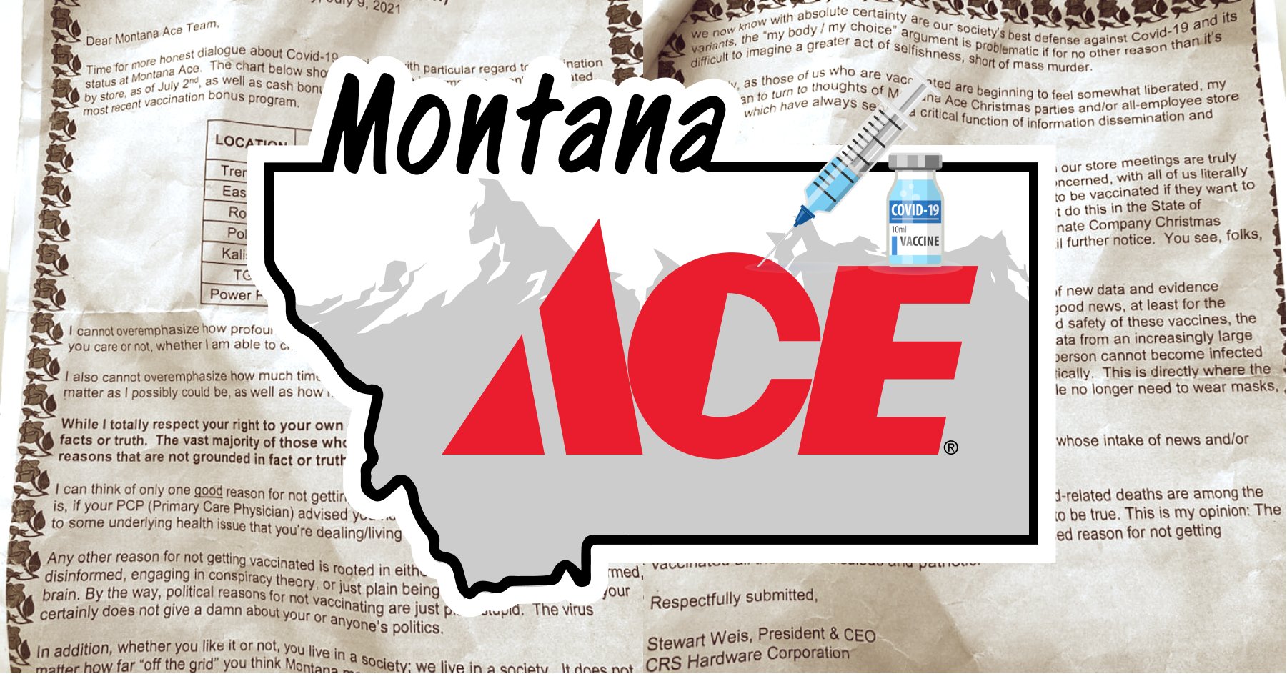 Montana Ace Hardware CEO Excoriates Unvaccinated Employees, Cancels Christmas Parties and Meetings