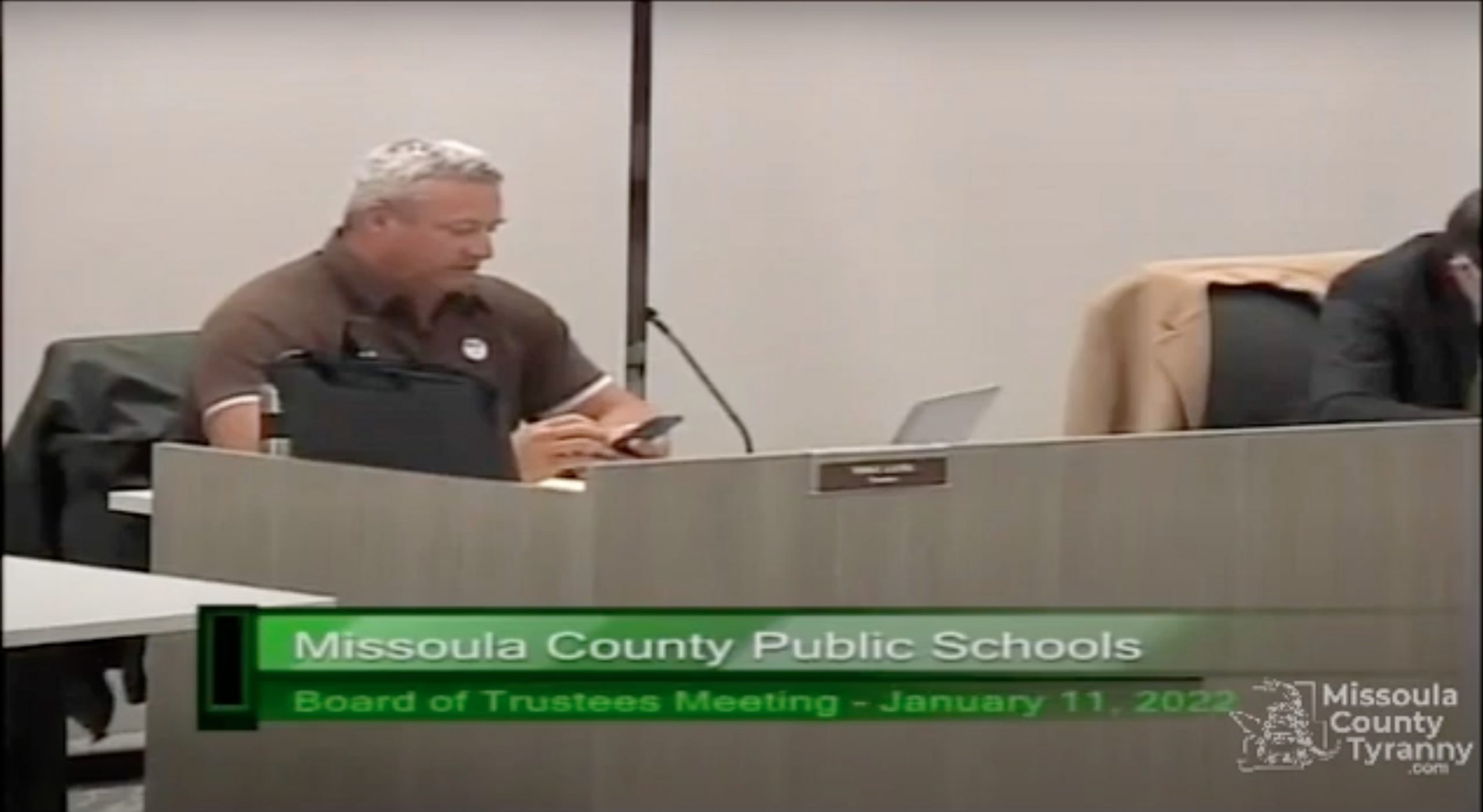 WATCH: Missoula Schools Trustee Declines Mask, Chair Suspends Meeting for “Spreading Germs”