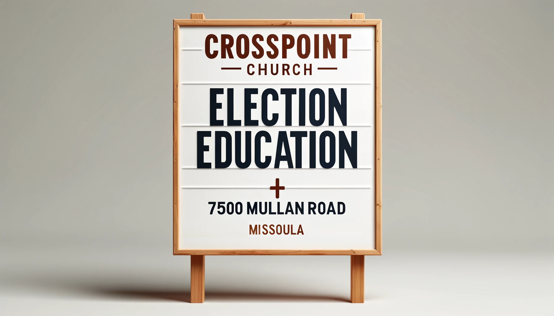 Missoula Community to Host Election Education Event at Crosspoint Church