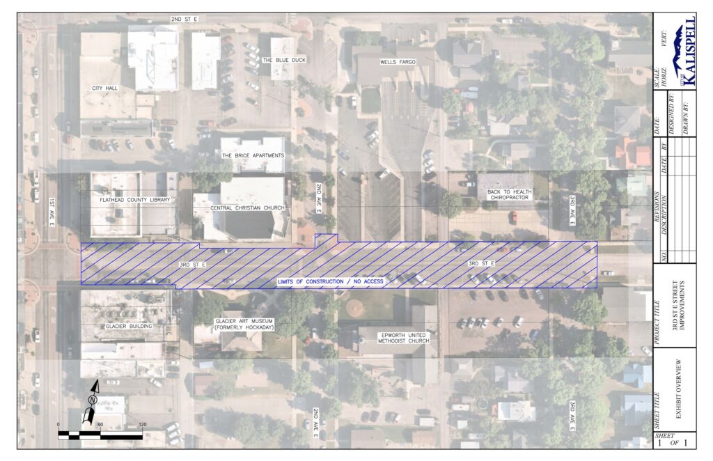 3rd Street E Improvements Exhibit Overview